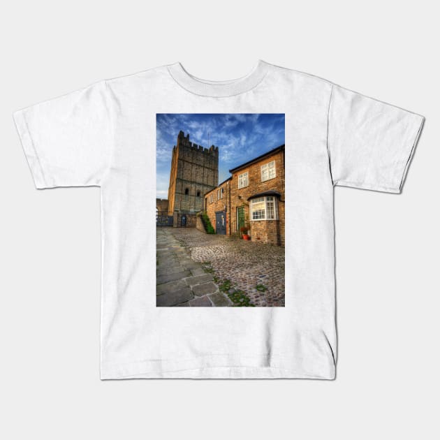 Tower Street, Richmond Kids T-Shirt by StephenJSmith